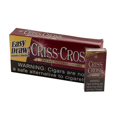 Criss Cross Heavy Weights Cherry 10/20 Cigars - Natural